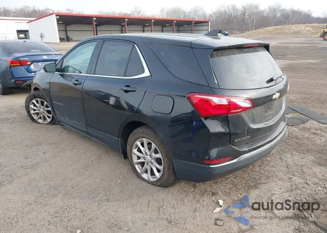 2020 Chevrolet Equinox Fwd Lt 1.5L Turbo из США, поврежденный, VIN 3GNAXKEV2LL273200